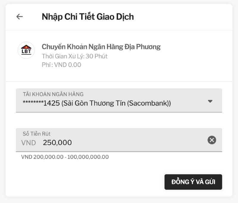 Nhap Thong Tin Ca Nhan